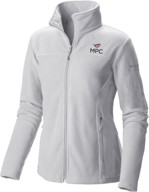 Monterey Peninsula Columbia Womens Full Zip Fleece Jacket MPC Stacked Secondary Mark - ONLINE ONLY