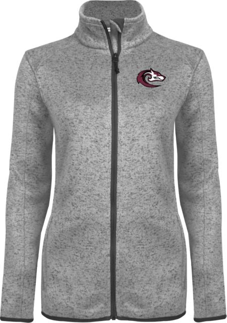 Monterey Peninsula Womens Fleece Jacket MPC Lobo Mascot Head - ONLINE ONLY